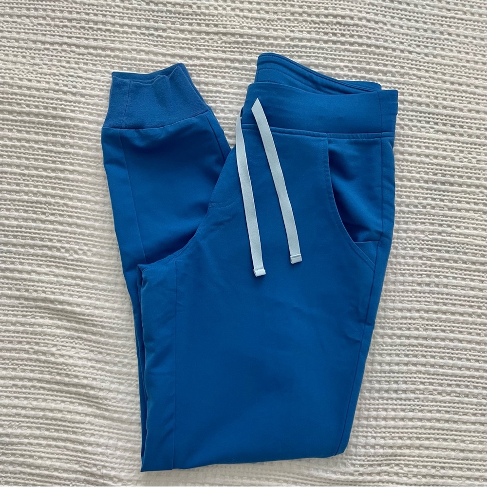 Figs Zamora Royal Blue Jogger Scrubs